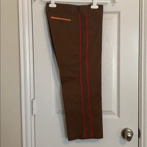 BCBG MaxAzria brown Capri pants, sz 2